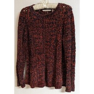 Women's Soft Surroundings Super Soft Open Knit Long Sleeve Comfy Cozy Sweater M